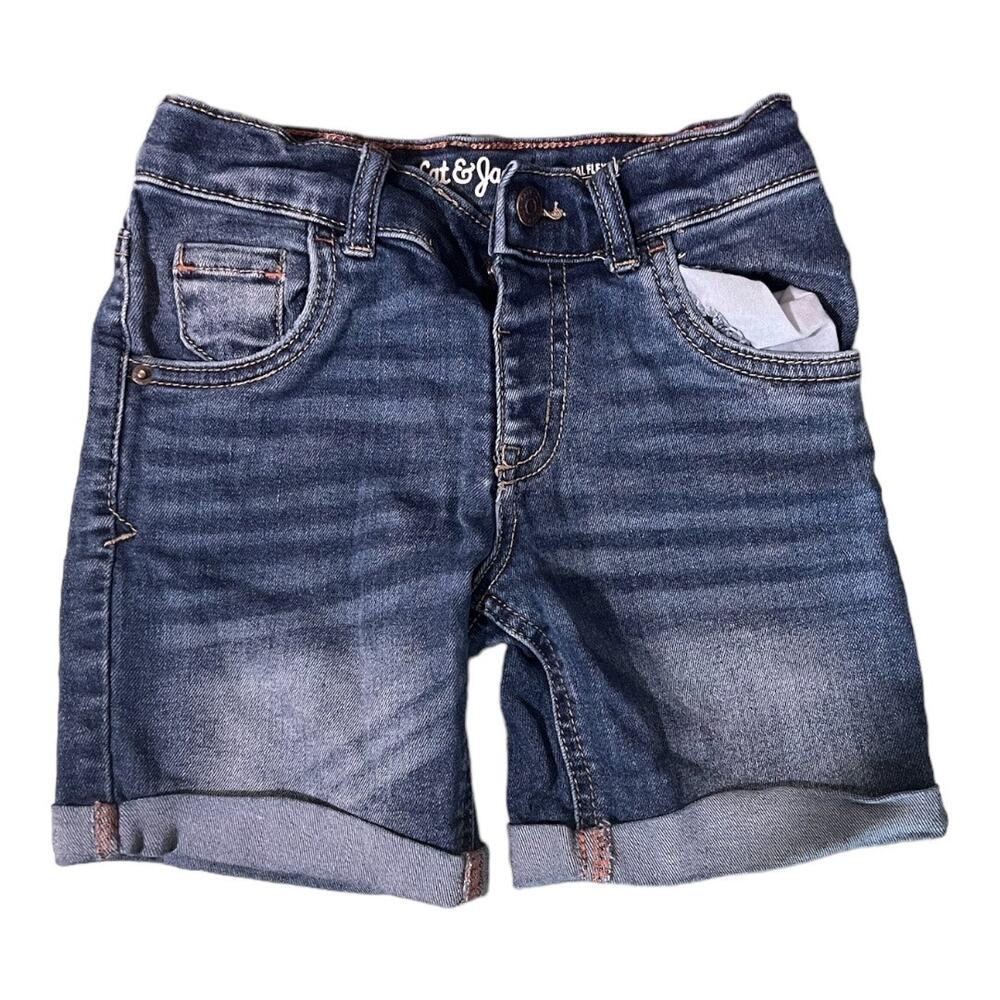 CAT & JACK TOTAL Flex Cuffed Shorts Size 5T